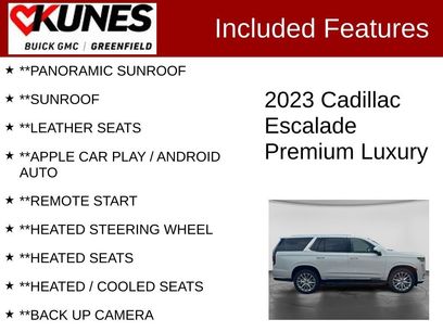 Used 2023 Cadillac Escalade Premium Luxury w/ Performance Package