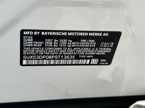Used 2023 BMW X3 xDrive30i w/ Parking Assistance Package AWD/4WD image 28