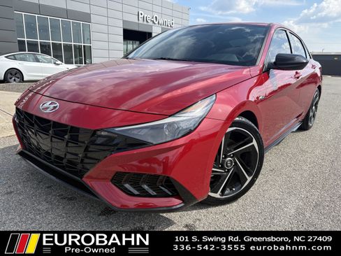 Used 2023 Hyundai Elantra N Line w/ Preferred Accessory Package image 1