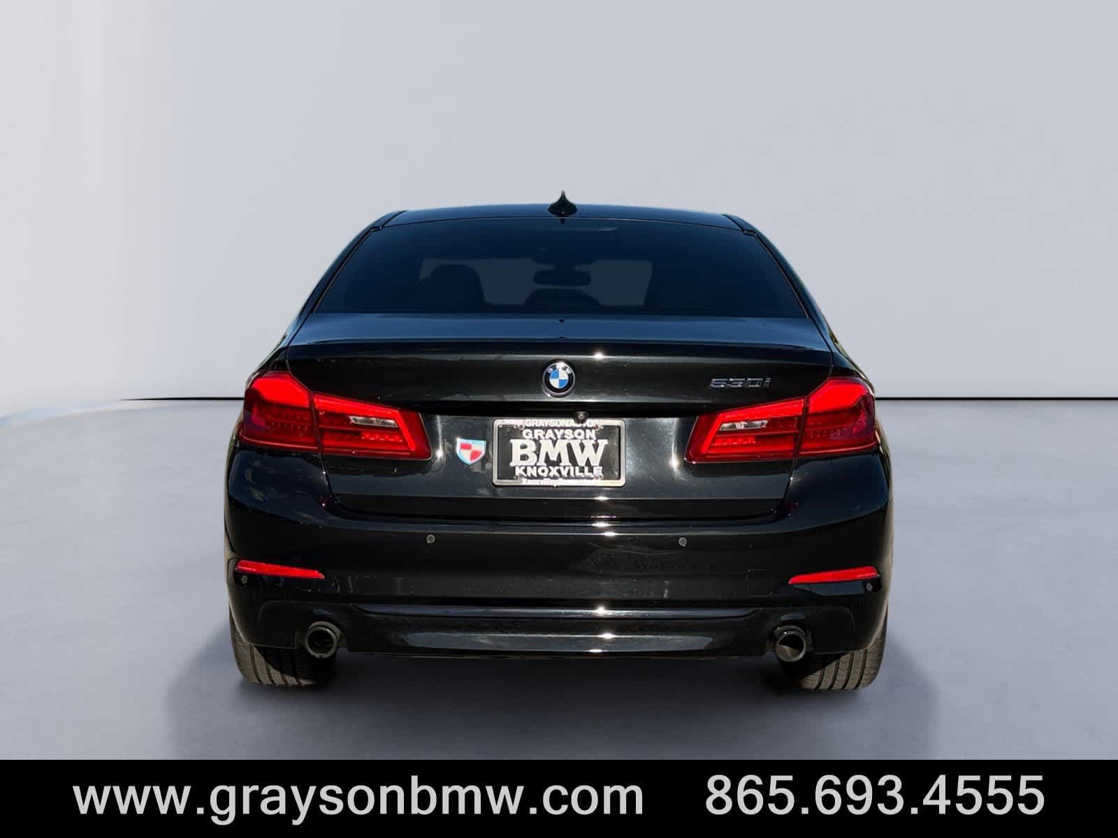 Used 2019 BMW 530i w/ Premium Package RWD image 4