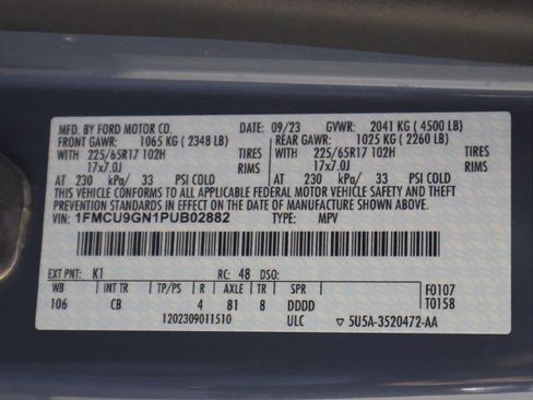 Used 2023 Ford Escape Active w/ Tech Pack #2 image 53