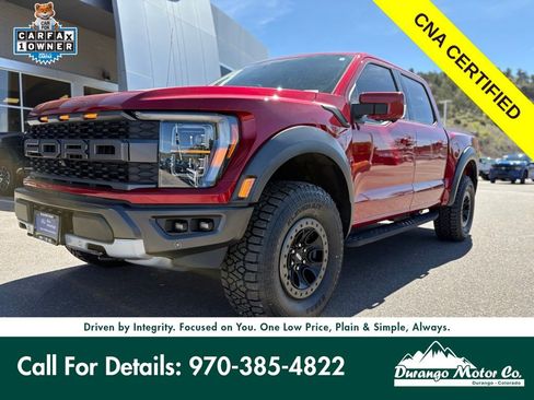 Certified 2022 Ford F150 Raptor w/ Equipment Group 801A High image 1
