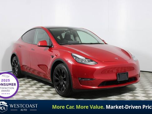 Used 2022 Tesla Model Y Long Range AWD/4WD image 1