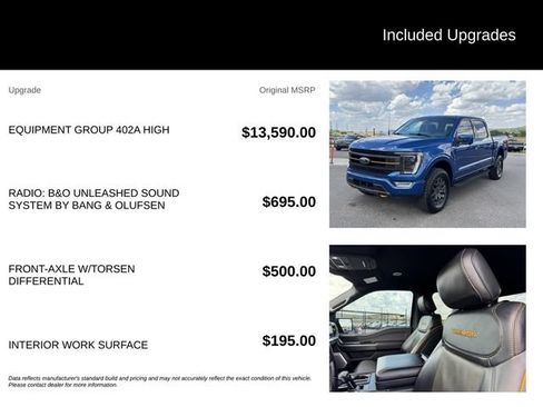 Certified 2022 Ford F150 Tremor w/ Equipment Group 402A High AWD/4WD image 5