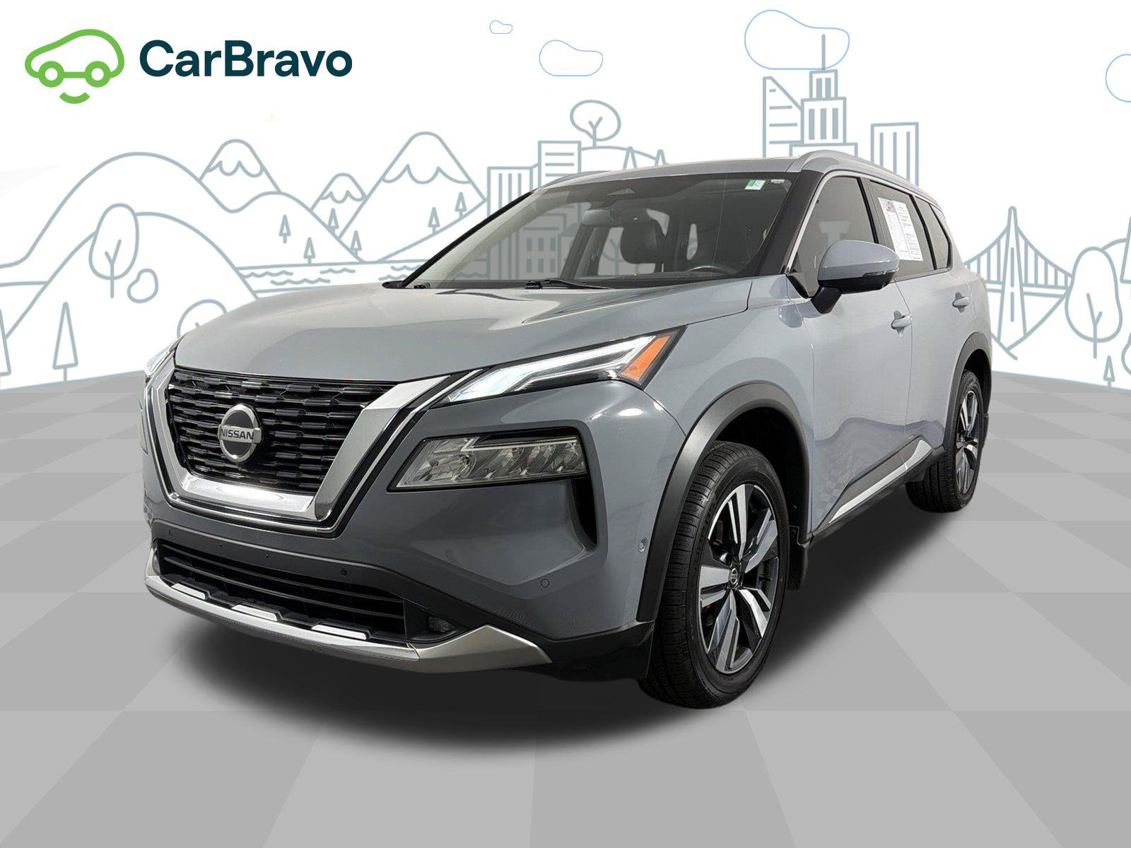Used 2021 Nissan Rogue Platinum FWD image 1