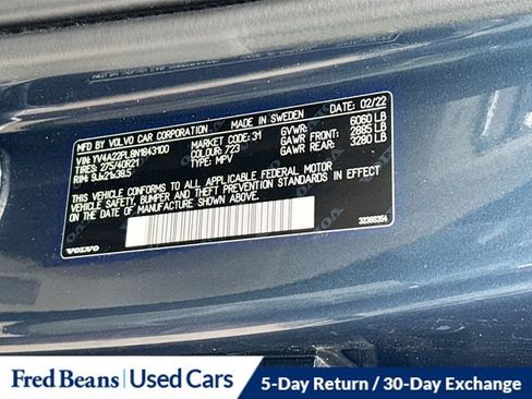 Used 2022 Volvo XC90 T6 Inscription w/ Advanced Package image 36