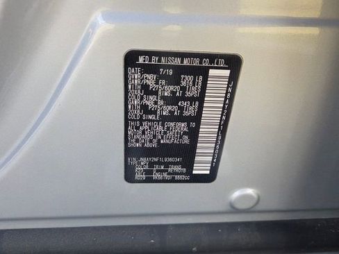 Used 2020 Nissan Armada Platinum w/ Captain's Chairs Package image 6