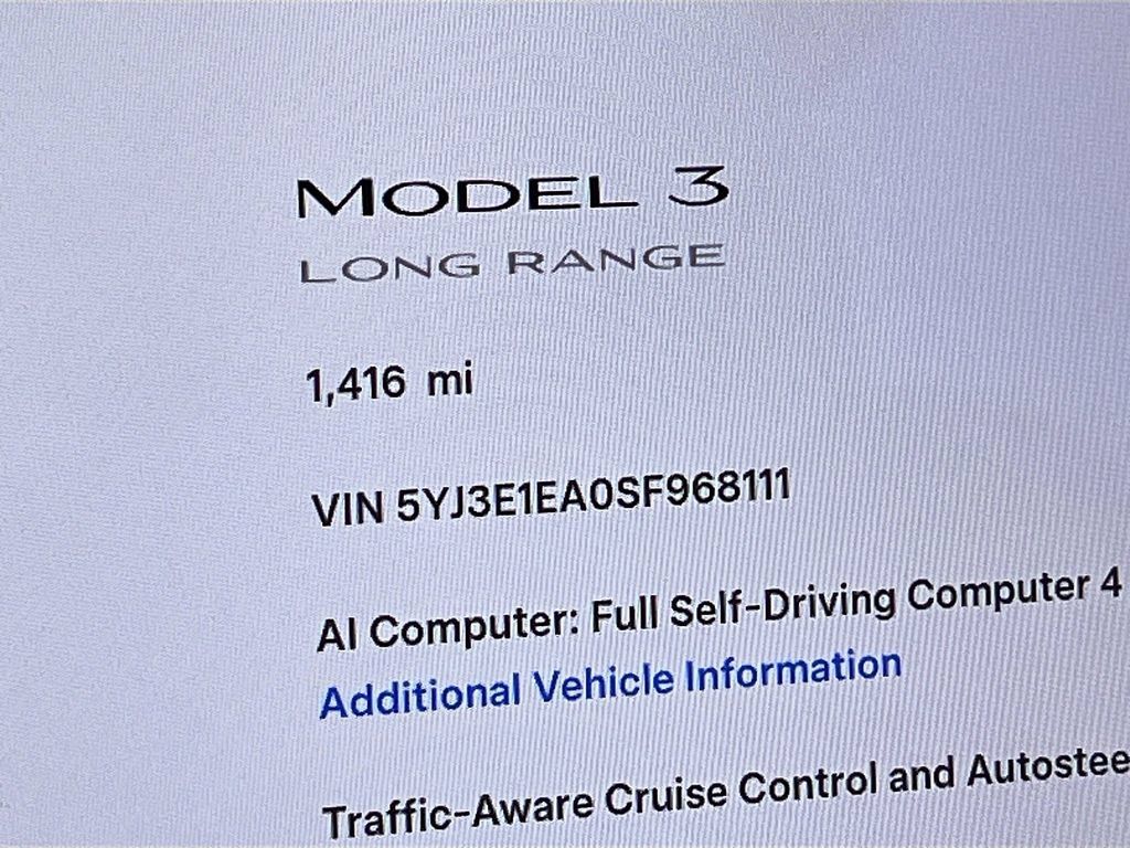 Used 2025 Tesla Model 3 Long Range RWD image 11