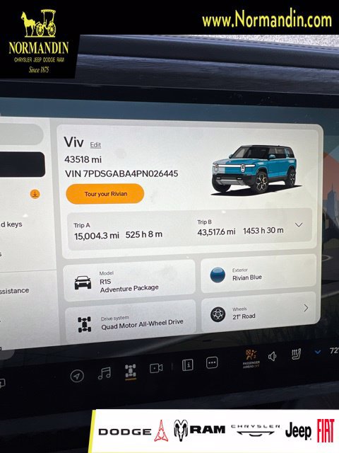 Used 2023 Rivian R1S Adventure Quad AWD/4WD image 7