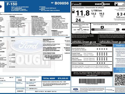 Used 2024 Ford F150 XLT w/ Equipment Group 303A High AWD/4WD image 10