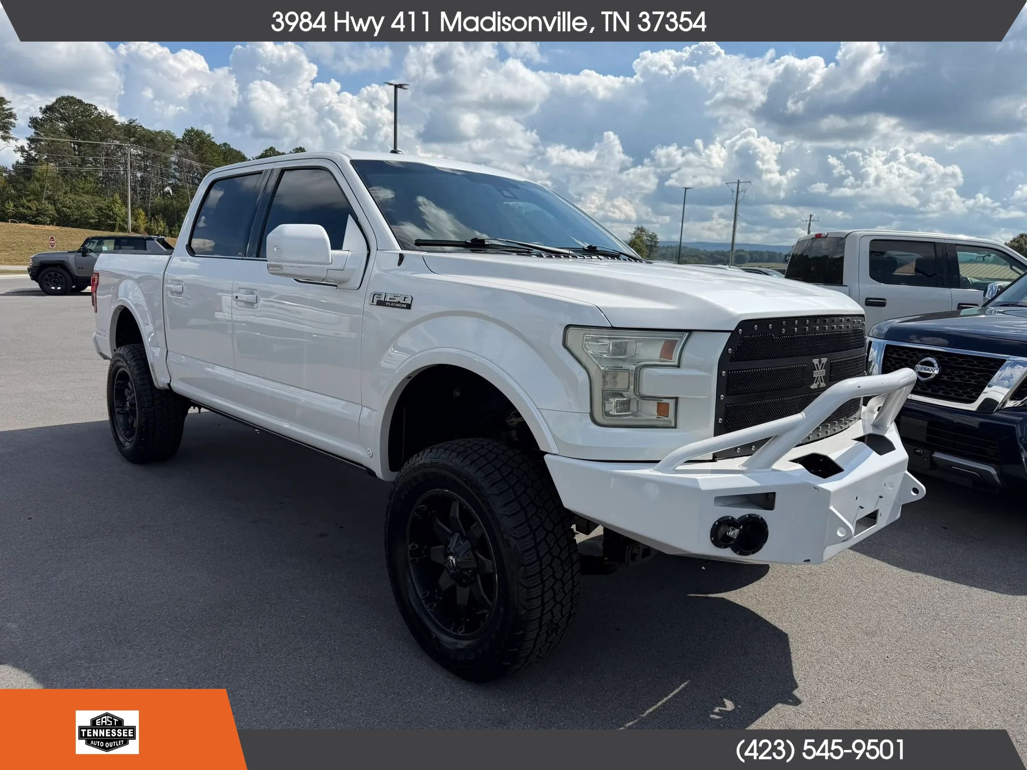 Used 2015 Ford F150 Platinum w/ Equipment Group 701A Luxury AWD/4WD image 1