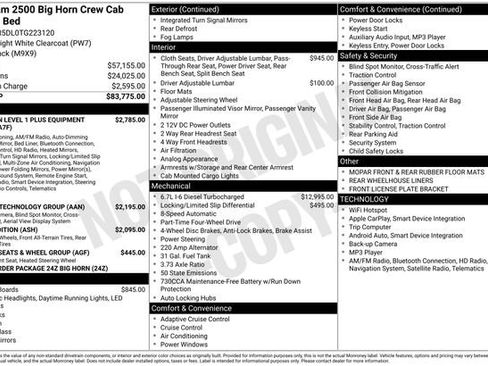 New 2026 RAM 2500 Big Horn AWD/4WD image 5