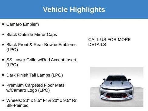 Used 2017 Chevrolet Camaro SS w/ Redline Edition RWD image 15