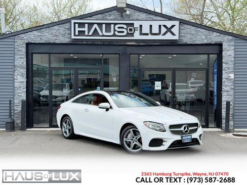 Used 2019 Mercedes-Benz E 450 4MATIC Coupe w/ AMG Line Package image 1
