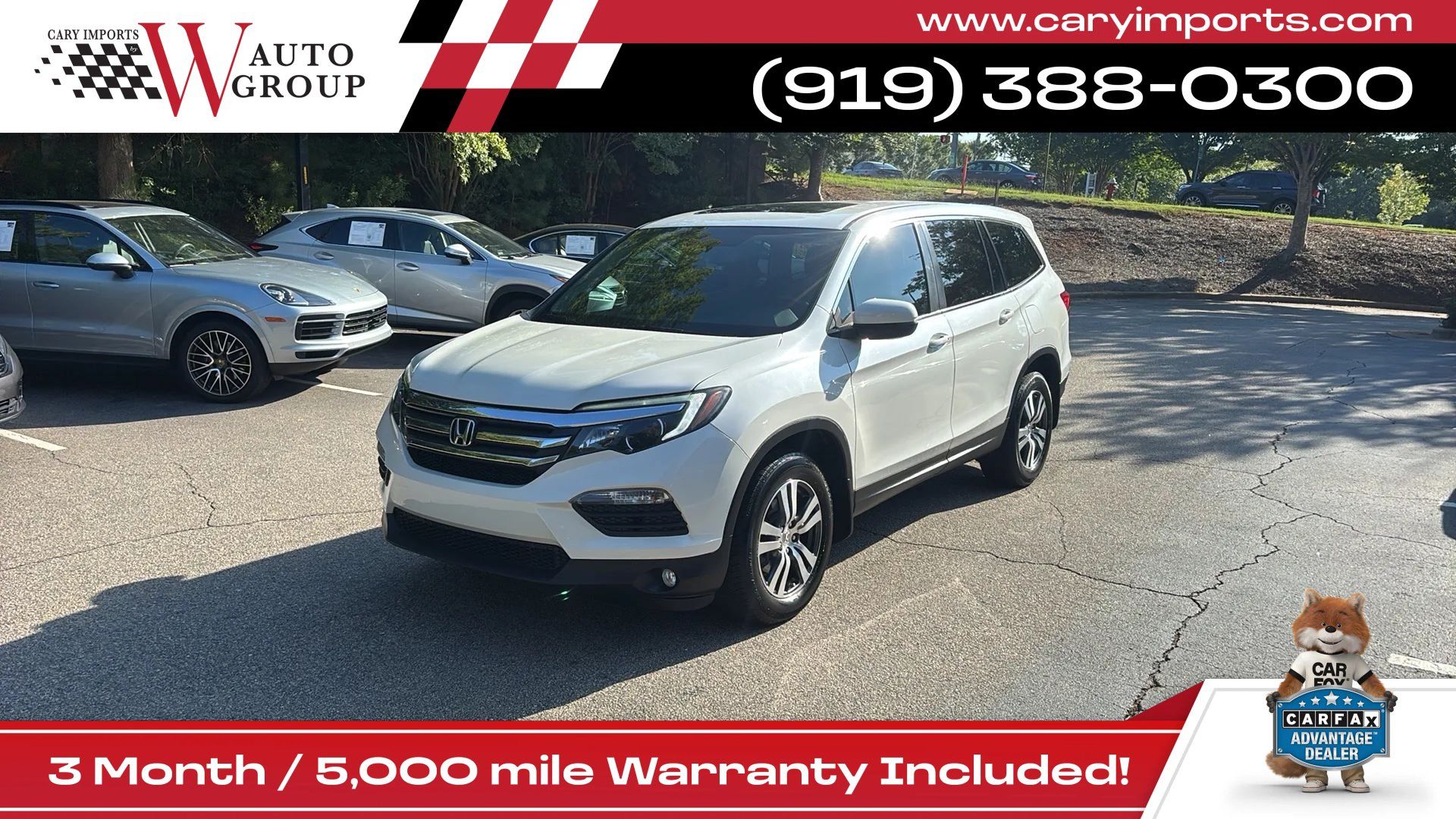 Used 2017 Honda Pilot EX-L image 1