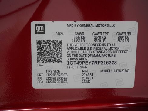 Used 2024 GMC Sierra 2500 AT4 w/ AT4 Preferred Package AWD/4WD image 34