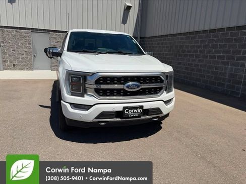 Used 2021 Ford F150 Platinum w/ Equipment Group 701A High AWD/4WD image 1