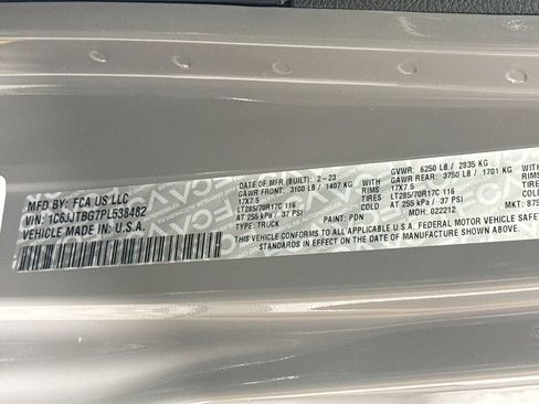 Used 2023 Jeep Gladiator Rubicon w/ LED Lighting Group image 36