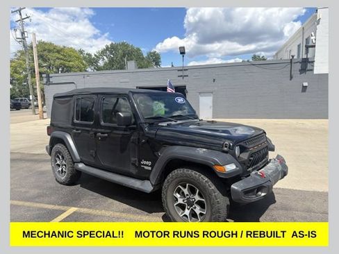 Used 2018 Jeep Wrangler Unlimited Sport S AWD/4WD image 1