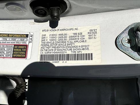 Used 2021 Honda CR-V EX image 18