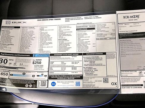 New 2026 Buick Envista Sport Touring w/ Convenience I Package image 14