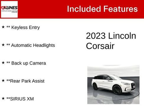 Used 2023 Lincoln Corsair Reserve w/ Equipment Group 202A AWD/4WD image 5