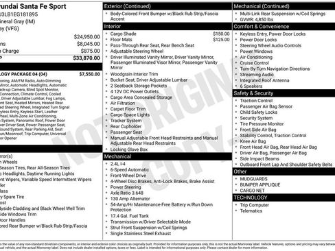 Used 2014 Hyundai Santa Fe Sport w/ Technology Package 04 image 12