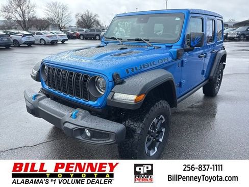 Used 2024 Jeep Wrangler Unlimited Rubicon 4xe w/ Technology Group image 1