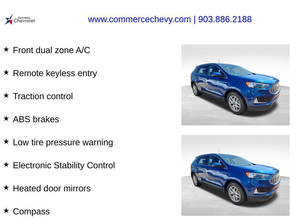 Used 2024 Ford Edge SEL AWD/4WD image 4