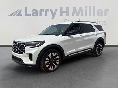New 2026 Ford Explorer Platinum