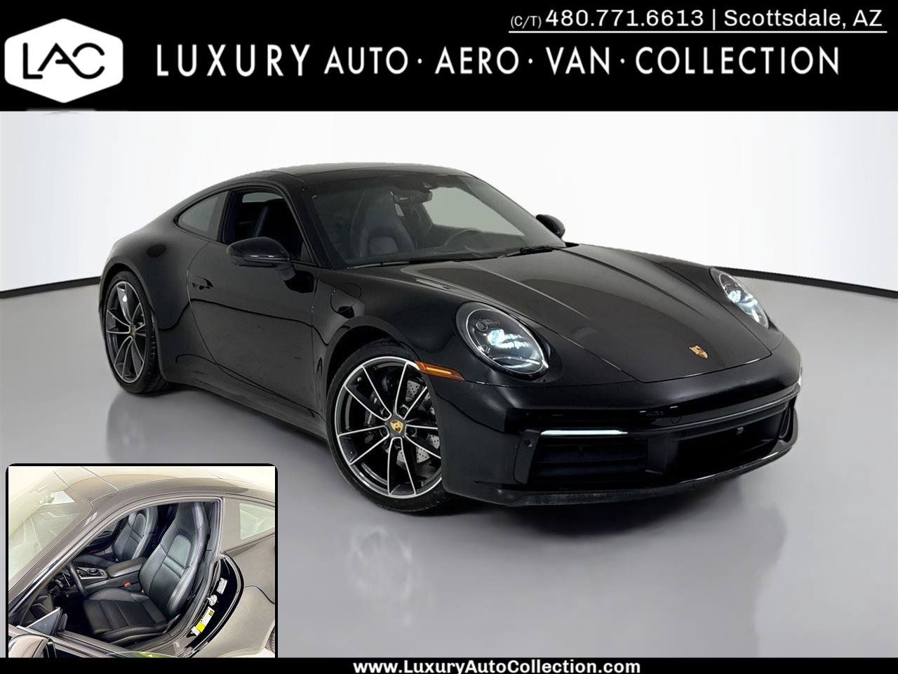 Used 2022 Porsche 911 Carrera w/ Premium Package RWD image 1
