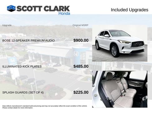 Used 2023 INFINITI QX50 Luxe FWD image 8