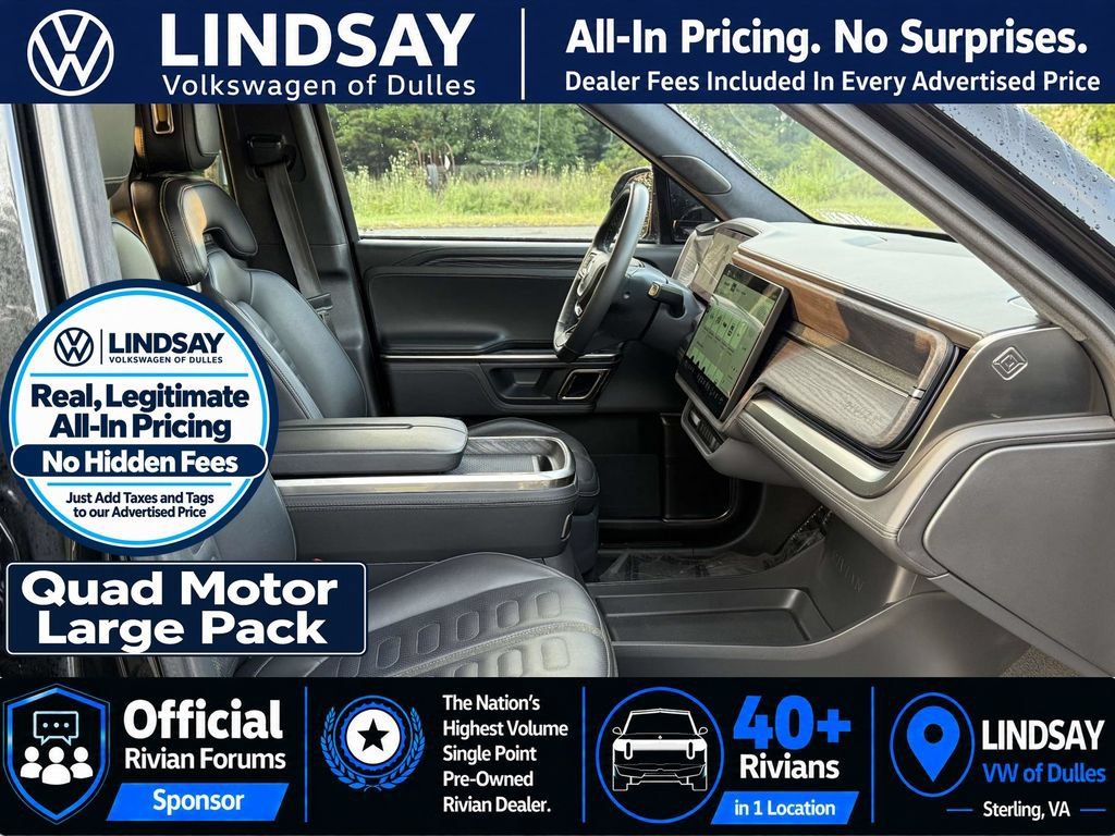 Used 2023 Rivian R1T Adventure Quad AWD/4WD image 15