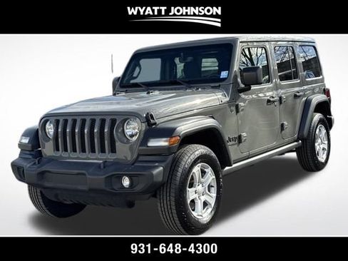 Used 2022 Jeep Wrangler Unlimited Sport w/ Sun And Sound Package image 1