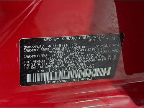 Used 2025 Subaru Crosstrek 2.0i Premium image 40