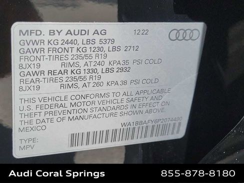 Certified 2023 Audi Q5 2.0T Premium Plus w/ Premium Plus Package AWD/4WD image 29