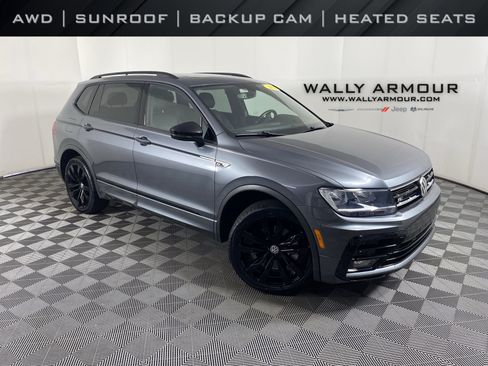 Used 2021 Volkswagen Tiguan SE R-Line AWD/4WD image 1
