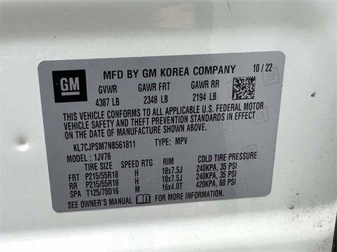 Certified 2022 Chevrolet Trax LT w/ Sport Edition image 34