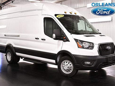 Used 2024 Ford Transit 350 148 High Roof Extended DRW w/ Load Area Protection Package RWD image 1