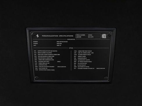 Certified 2021 Ferrari 812 GTS image 63