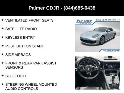 Used 2018 Porsche Panamera 4S AWD/4WD image 12