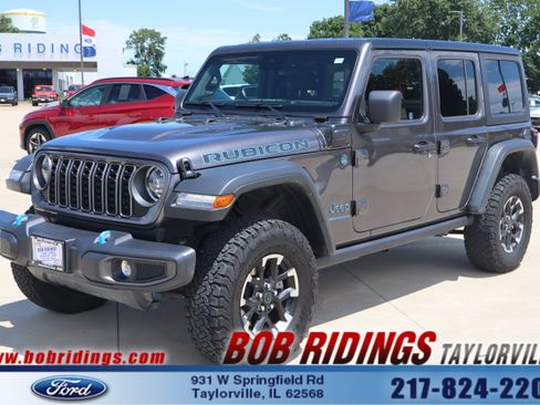 Used 2025 Jeep Wrangler Unlimited Rubicon 4xe w/ Convenience Group AWD/4WD image 1