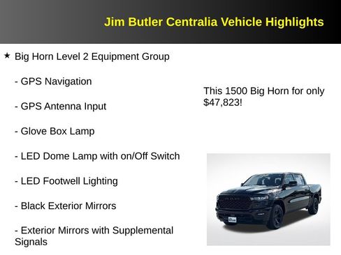 Used 2026 RAM 1500 Big Horn AWD/4WD image 18