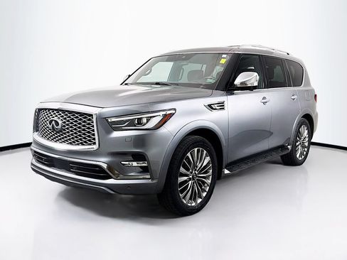 Used 2021 INFINITI QX80 Sensory w/ Cargo Package AWD/4WD image 3