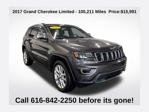 Used 2017 Jeep Grand Cherokee Limited w/ Luxury Group II image 1
