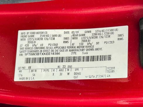 Used 2019 Ford F350 Lariat w/ Lariat Ultimate Package image 26