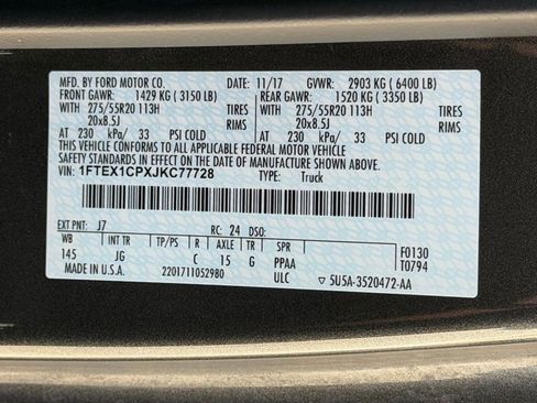 Used 2018 Ford F150 XL w/ Equipment Group 101A Mid RWD image 22