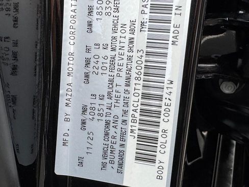 Used 2026 MAZDA MAZDA3 2.5 S Sedan w/ Preferred Pkg FWD image 15