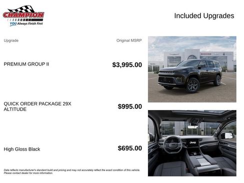 New 2026 Jeep Grand Wagoneer Limited w/ Premium Group II AWD/4WD image 6