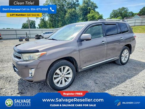 Used 2012 Toyota Highlander Limited AWD/4WD image 1